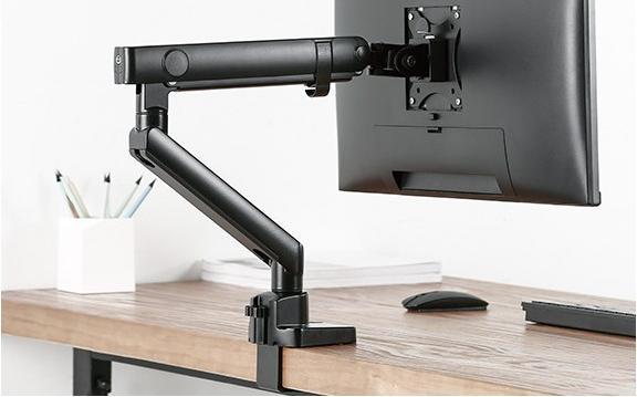 Productafbeelding Icy Box Monitorstandaard met tafelbevestiging voor een monitor tot 32" (81 cm), IB-MS313-T (Tabel, 32", 8 kg)