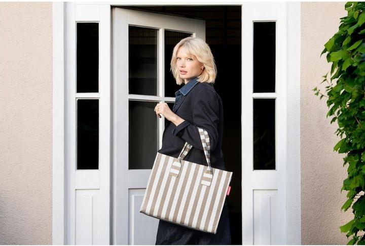 Produktbild reisenthel Tasche Daily Shopper Summerstripes Coffee