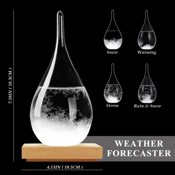 Image du produit F Foxkey Sturmglas Wettervorhersage