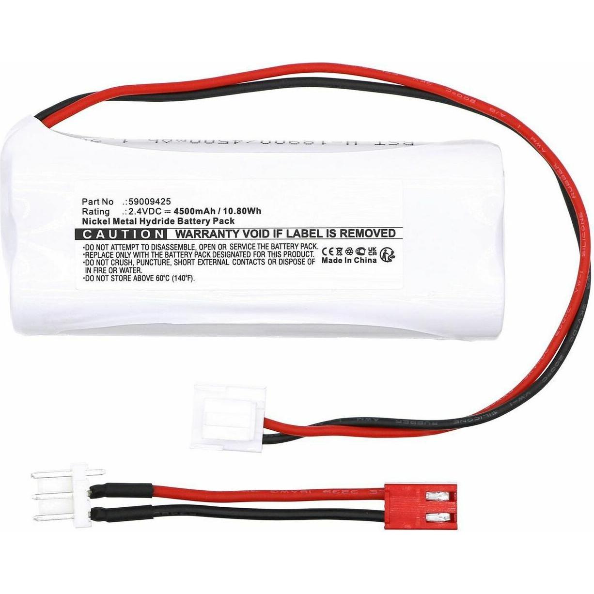 CoreParts Battery 2.4V 4500mAh 10.80Wh, Beamerlampe