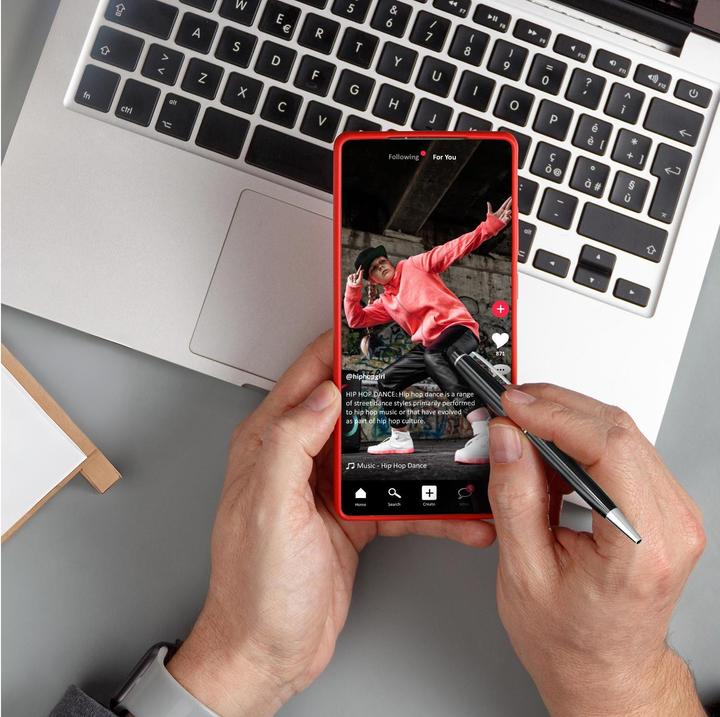 Produktbild 4smarts Eingabestift 2 in 1 Schwarz/Silber, Kompatible Hersteller