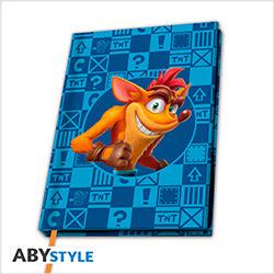 ABYstyle Notebook A5 Premium Crash Bandicoot : Crash & Coco, Altri accessori gaming