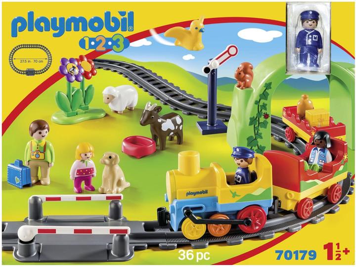 Produktbild Playmobil Meine erste Eisenbahn (70179, Playmobil 1.2.3)
