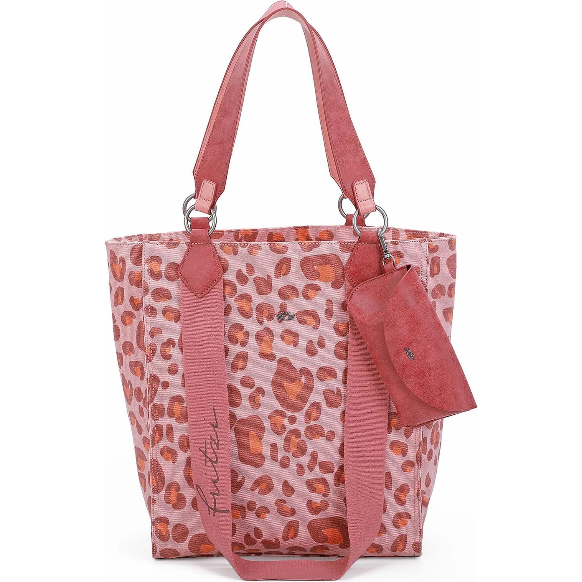Fritzi aus Preußen, Tasche, Izzy 02 Tote Canvas, Pink, (14 l)