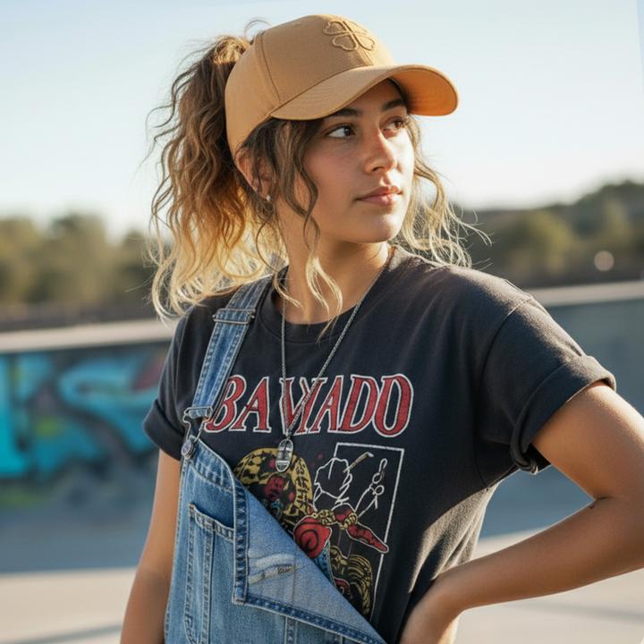 Produktbild Avizar Basecap Wildleder mit Herz-Stickerei