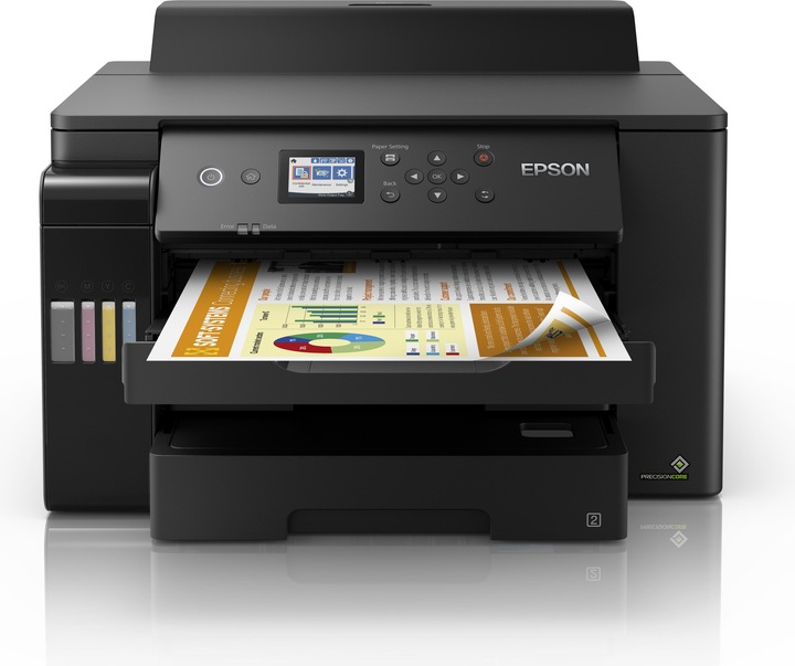 Produktbild Epson EcoTank L1116 Tintenstrahldrucker Farbe DPI WLAN (Tintenpatrone, Farbe)