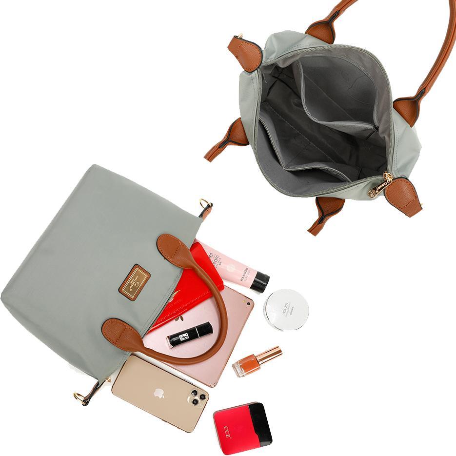 Thumbnail - Gallantry, Tasche, Cabas La Balade Handtasche Grösse S, Grau, (5 l)