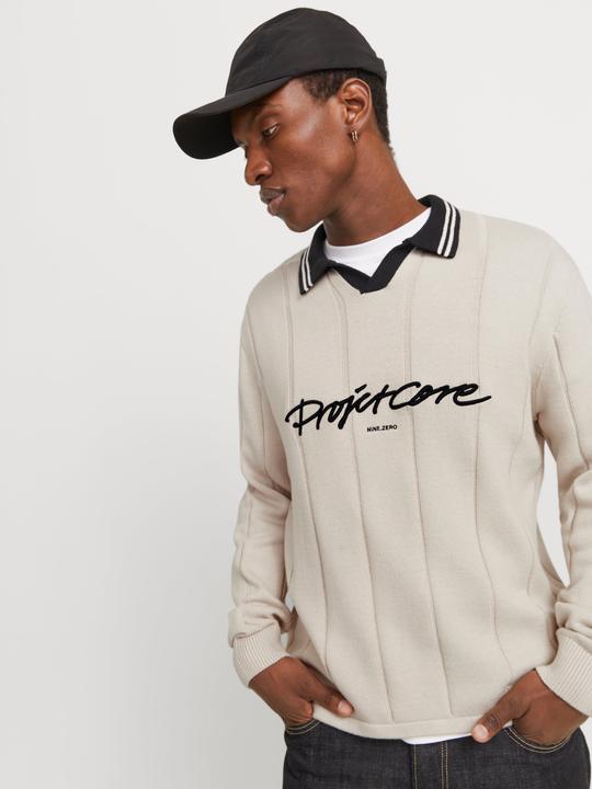 Image du produit Jack & Jones Jcowinter Sport Knit Polo Styd Aw24 (M)