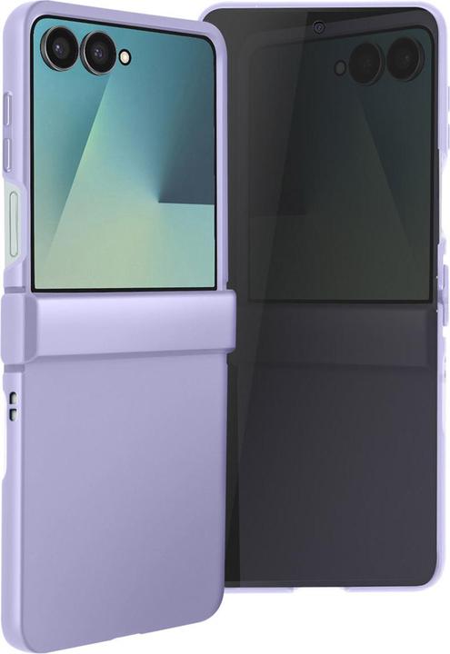 Actual product image Avizar Luxus Soft-Touch Hülle Samsung Z Flip7 (Samsung Galaxy Z Flip7)