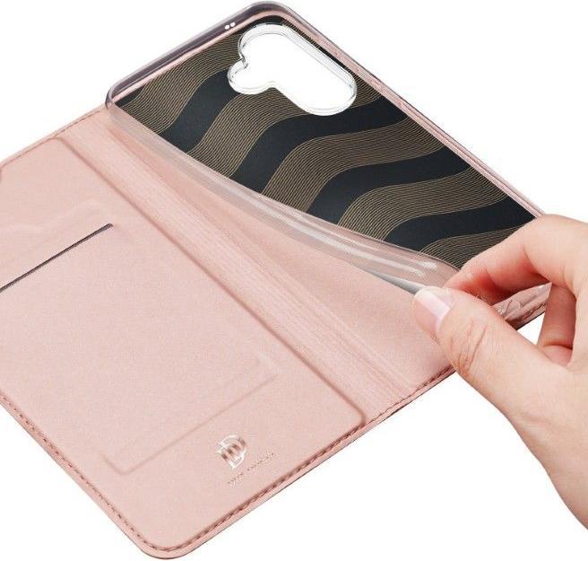Produktbild Dux Ducis Samsung Galaxy A57 5G Wallet Cover Stand Card Holder – Pink (Samsung Galaxy A57)