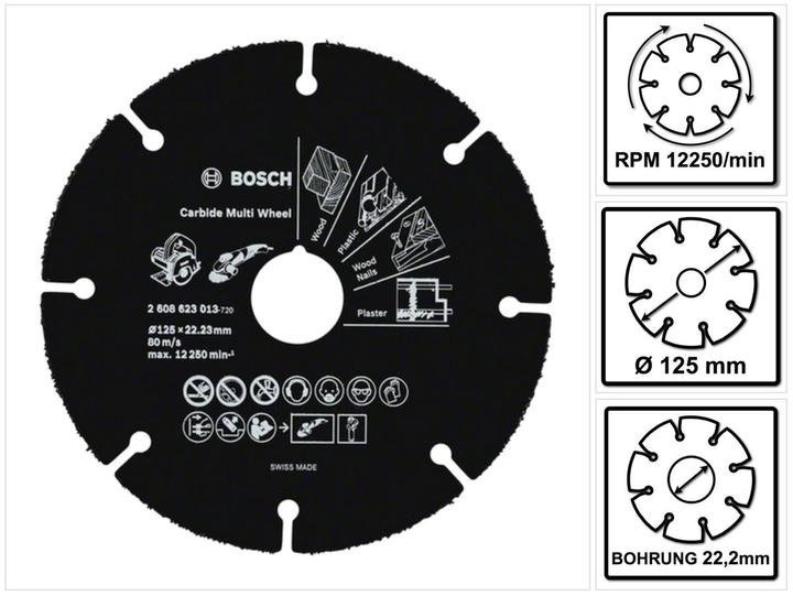 Produktbild Bosch Professional Zubehör Carbide Multi Wheel