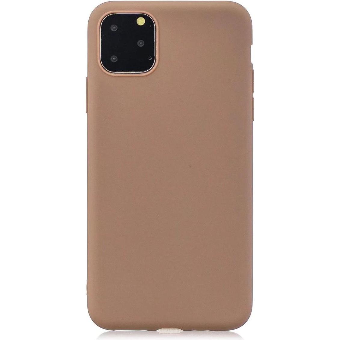 König Design Hülle Handy Schutz für Apple iPhone 13 mini Case Cover Tasche Etuis Bumper Braun (Apple iPhone 13 mini), Sm...