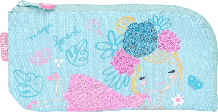 Produktbild Safta Etui Glow Lab Cute doll Hellblau (23 x 11 x 1 cm)