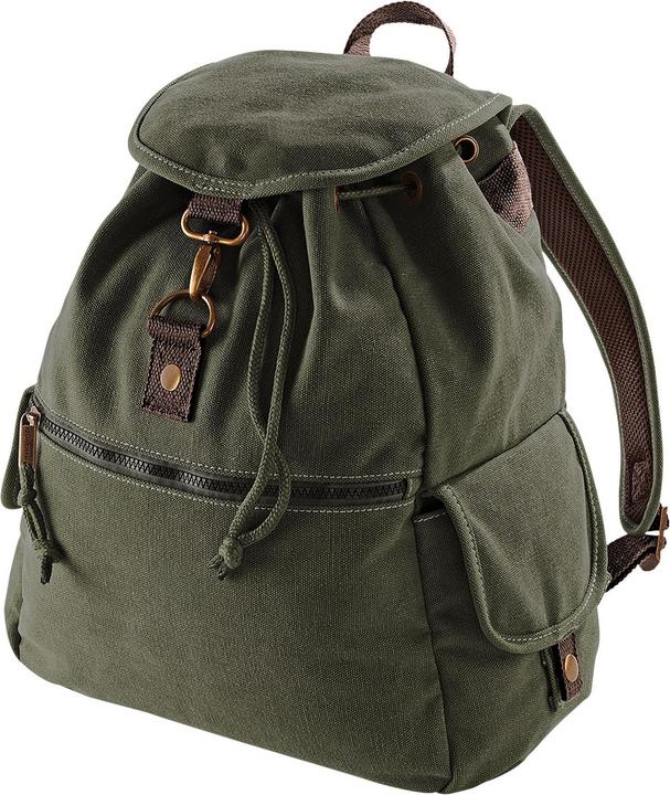 Actual product image Quadral Vintage Canvas Backpack - 18 Litres (18 l)