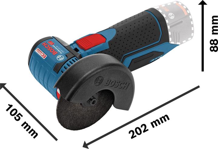 Actual product image Bosch Professional GWS 12V-76 (76 mm)