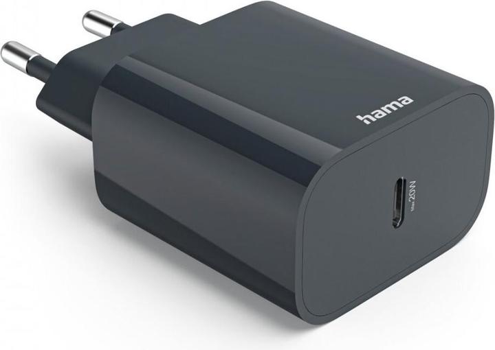 Hama Caricabatterie rapido, USB-C, Power Delivery (PD), 20 W, antracite (20 W)