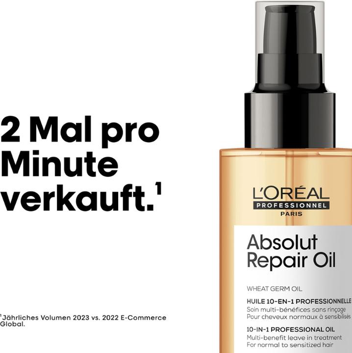 Actual product image L'Oréal Professionnel Absolut Repair Oil (90 ml)