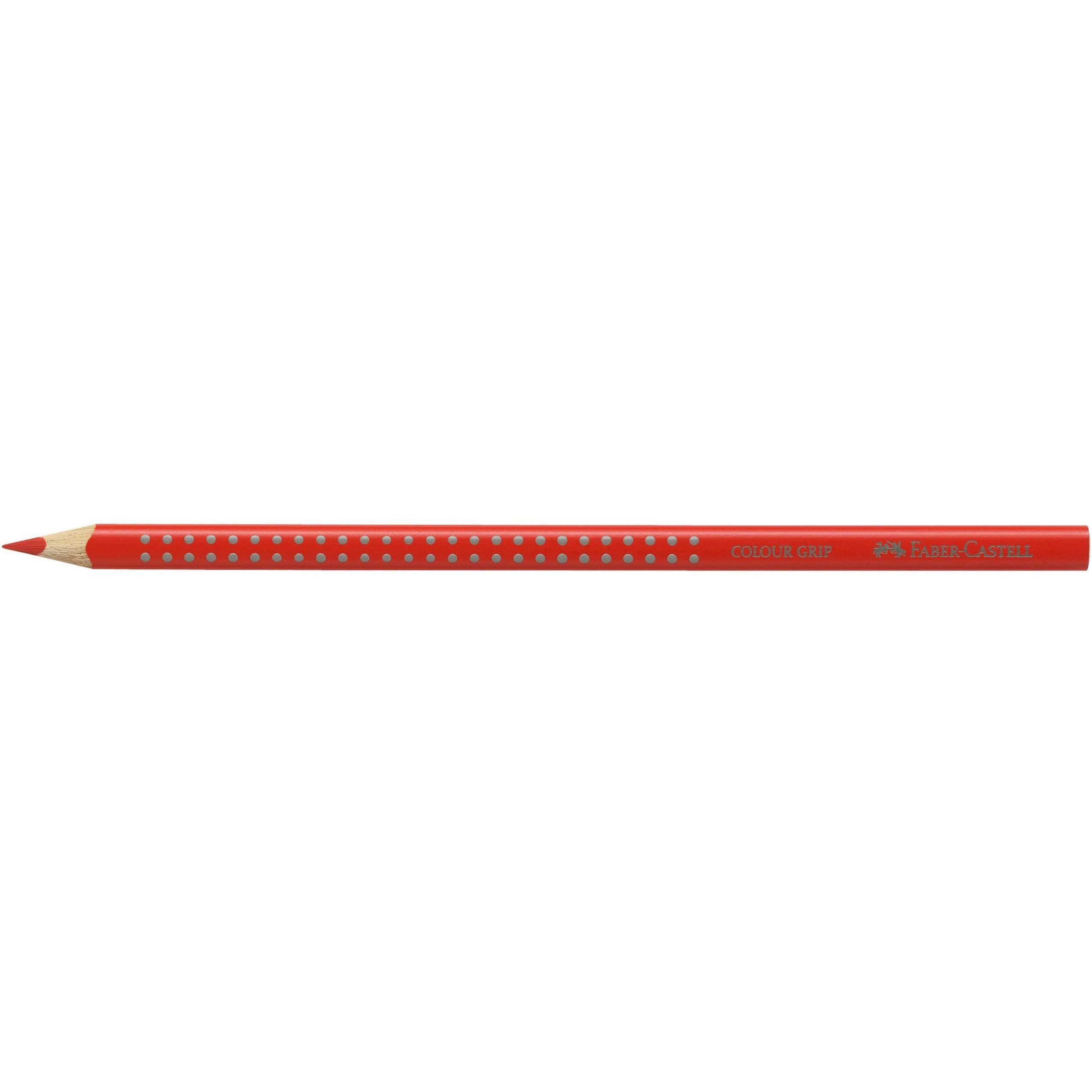 Faber-Castell Colore Grip 2001 Pastelli (Rosso, 1 unità)