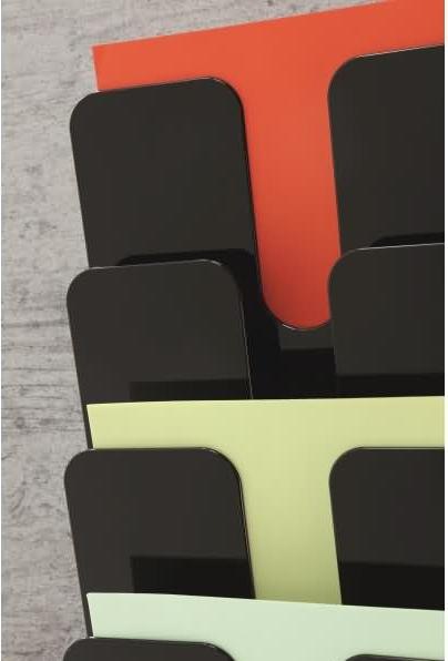 Actual product image Durable Wall brochure stand (A4)