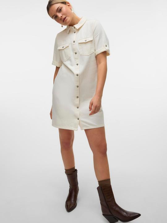 Actual product image Vero Moda Vmjennie Ss Short Denim Dress Ga Noos (XS)