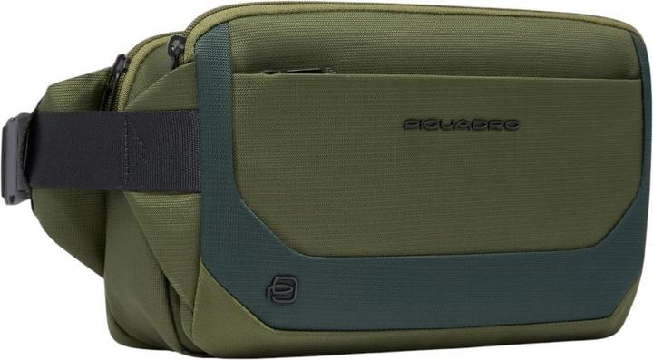 Produktbild Piquadro Gürteltasche aus recyceltem Stoff und Leder