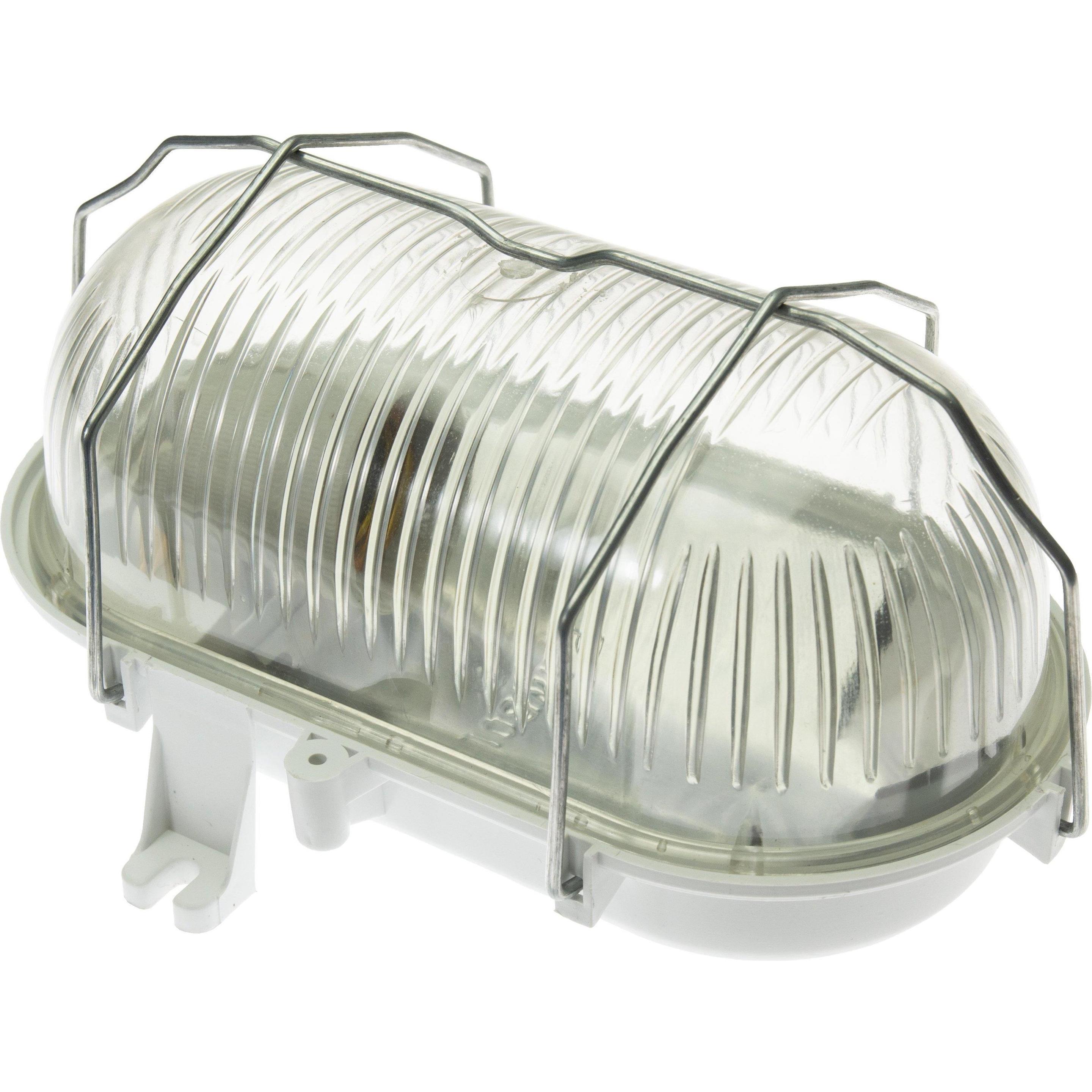 Thumbnail - Pawbol, Wandleuchte + Deckenleuchte, LAMP HOUSING D3166 60W E27 IP44 WHITE (E27)