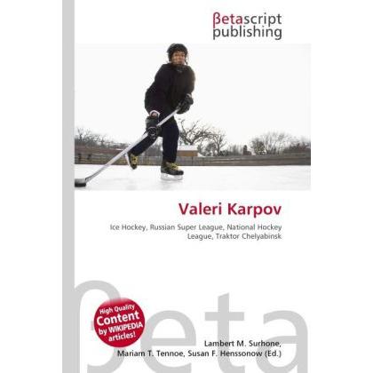 Valeri Karpov, Ratgeber von Lambert M. Surhone, Miriam T. Timpledon, Susan F. Marseken