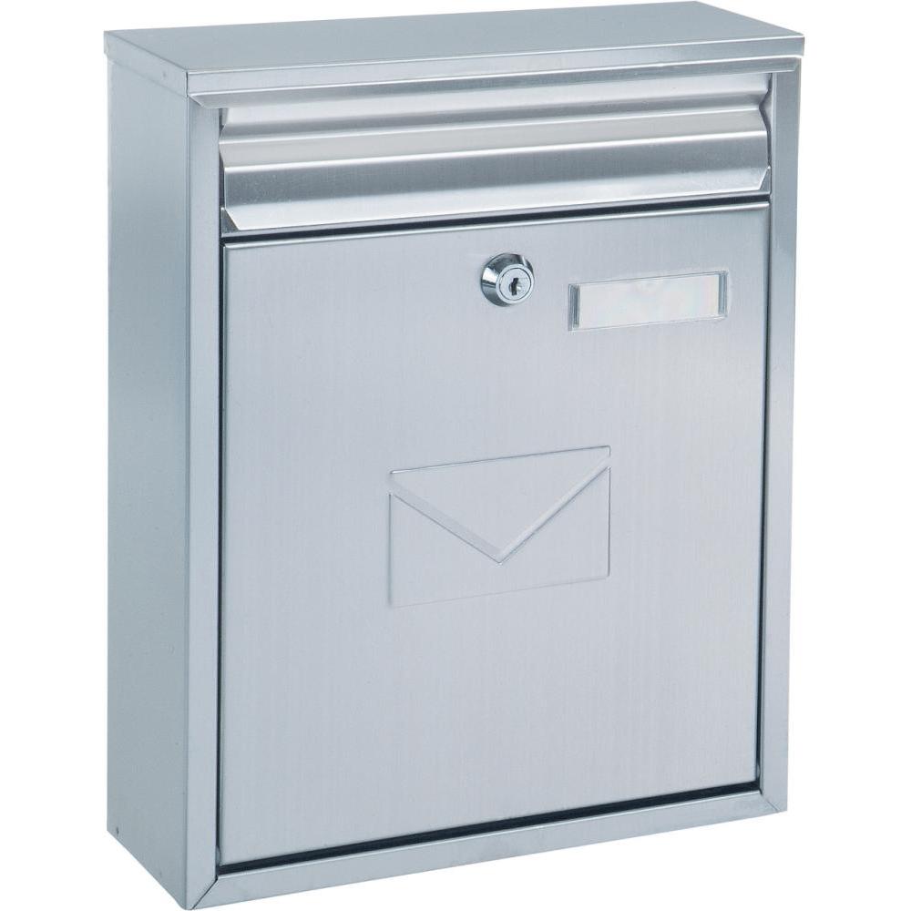 Rottner, Briefkasten, Edelstahl Briefkasten Como