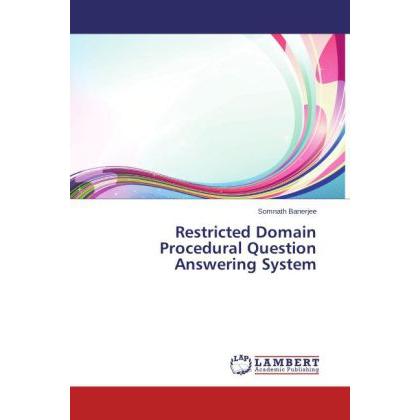 Restricted Domain Procedural Question Answering System, Fachbücher