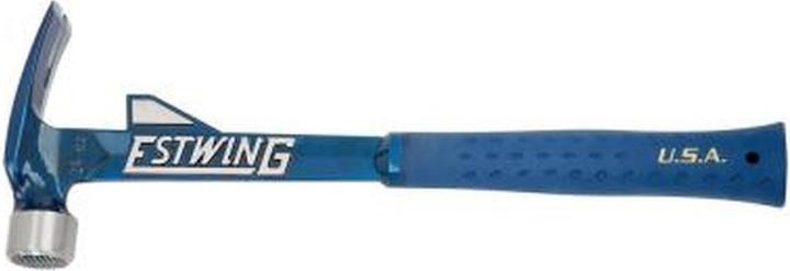 Estwing rechte klauwhamer - vinyl handgreep - 670 gram kopgewicht, met slooptand (680 g)