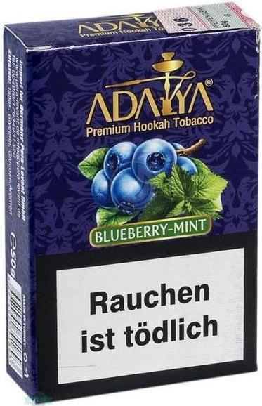 Produktbild Adalya Tabak Blueberry Mint 50g (Blaubeere, 50 g)