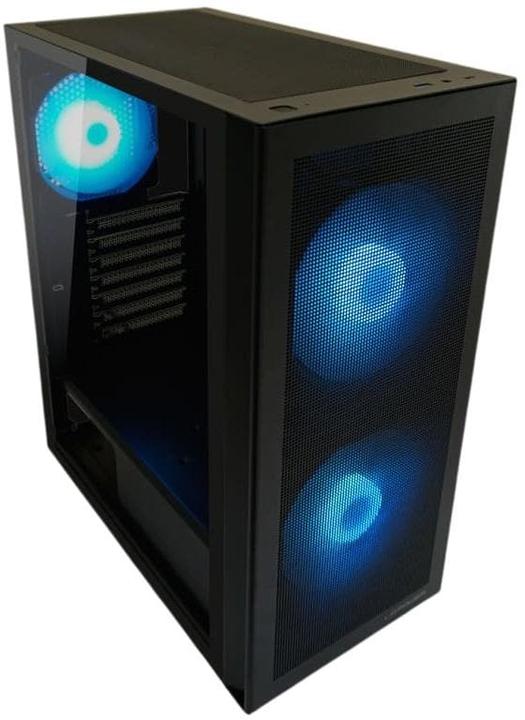Produktbild LC-Power Geh?use Micro-ATX 717B black USB3.2/Audio,o.Netzteil (Mini-ITX, ATX, mATX)