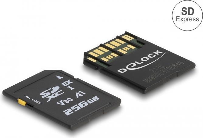 Produktbild Delock SD Express Speicherkarte 256 GB (256 GB, SD, U3, UHS-I)