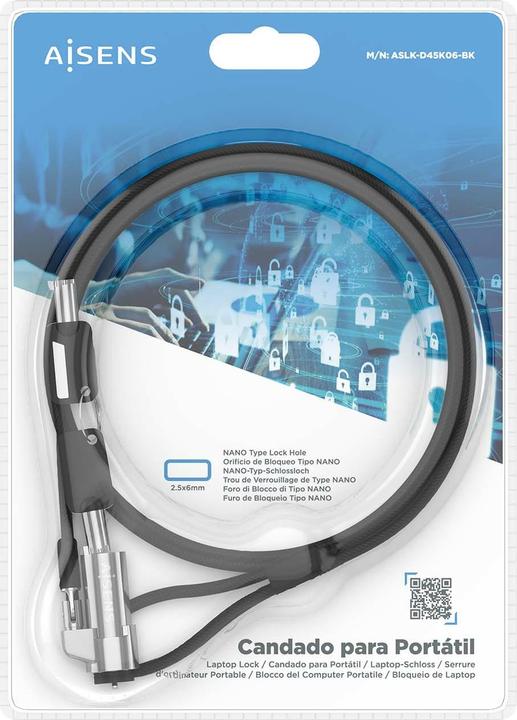 Produktbild Aisens ASLK-D45K06-BK