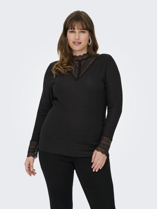 Produktbild Only Cartilde Glitter L/S Highneck Top Noos (M)