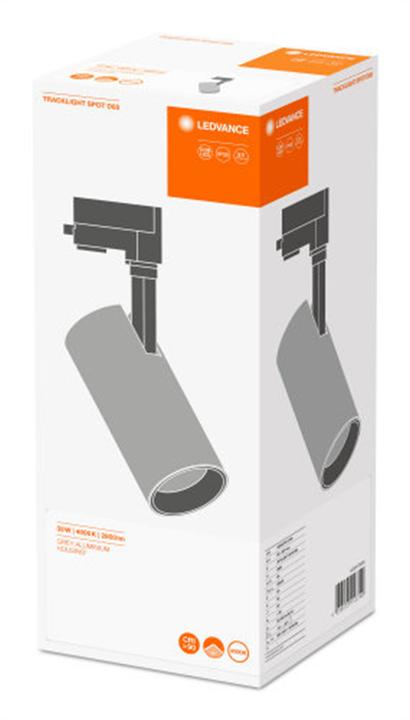 Produktbild Ledvance LED-Stromschienen-Strahler Tracklight Spot TRACK SP D85 35W/4000K 90RA NFL GY 35W 2800lm 4 (2800 lm)
