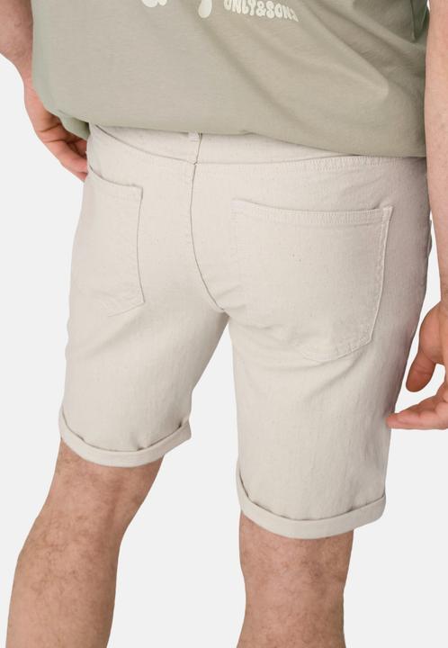 Actual product image Only & Sons ONSPLY ECRU 9296 AZG DNM SHORTS (XL)