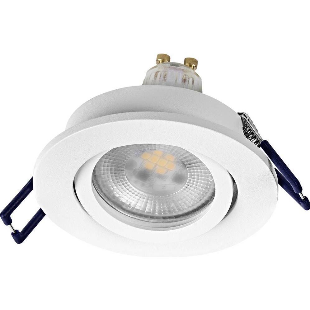 Osram, Applique + Plafoniera, HOMELIGHTING 4058075853478 Deckenstrahler, LED-Deckenstrahler GU10 Wei (575 lm, GU10)