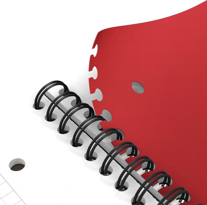 Actual product image Oxford College notebook International Activebook (Checked)