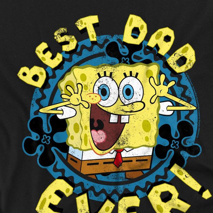 Produktbild Spongebob Squarepants Best Dad Ever TShirt Vatertag (M)