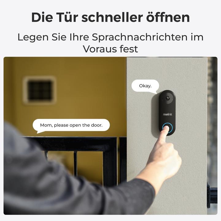 Image du produit Reolink Doorbell vidéo Wifi (Sans fil)