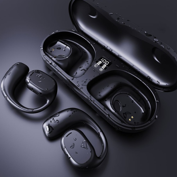 Produktbild Dudao U17H Bluetooth-Funkkopfhörer – Schwarz (50 h, Kabelgebunden)