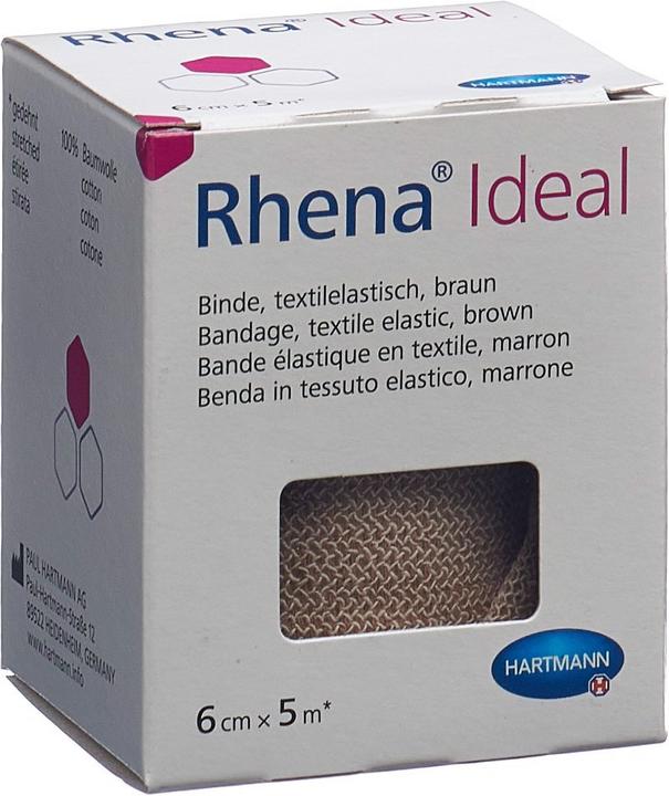 Actual product image Rhena Ideal Elastische Binde 6cmx5m hautfarben