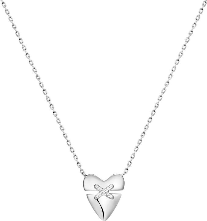 Ania Haie Silver Heart Hunter Halskette (925er Silber)