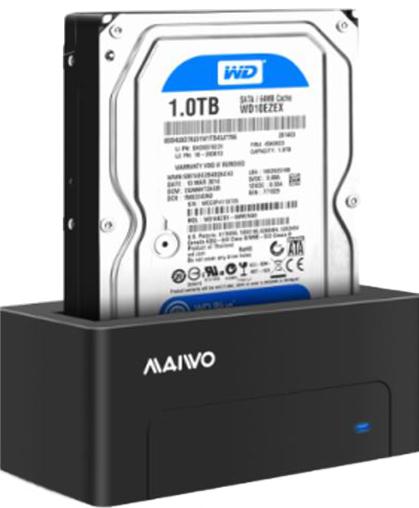 Produktbild Deltacoimp HDD/SSD Docking Station, USB 3.1 Gen 2, USB-C, 10 Gbps - Black