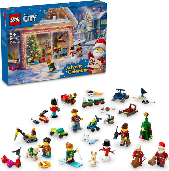 Actual product image LEGO City Advent Calendar 2024
