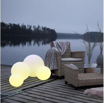 Actual product image Star Trading LED sphere Twilights (IP44)