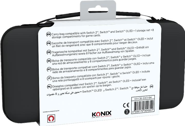 Image du produit Konix Housse de protection Switch 2 - (Switch, Switch 2, Switch OLED)