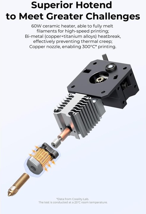 Actual product image Creality Imprimante 3D Ender 3 V3 KE