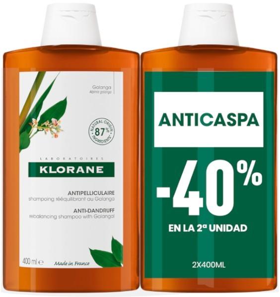 Produktbild Klorane Duplo Shampoo Galanga (Flüssiges Shampoo, 800 ml)